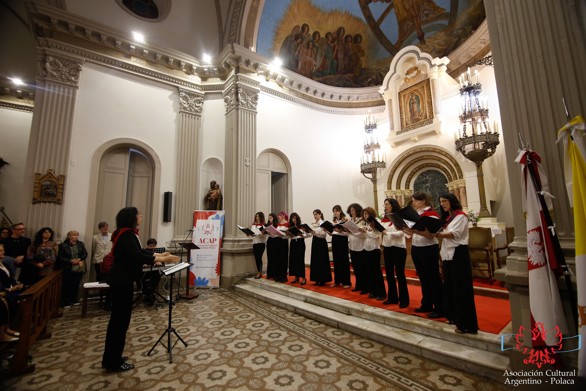 Encuentro coral de Europa Central en la Iglesia Polaca
